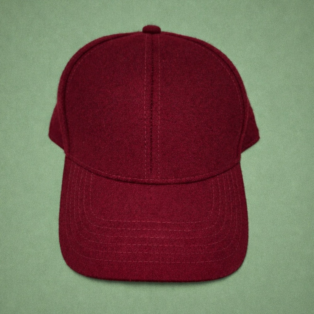 Classic Burgundy Men's Cap